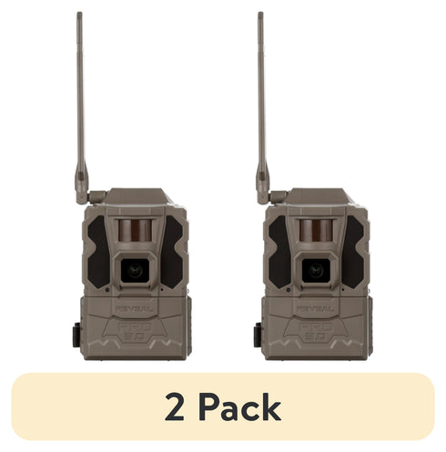 (2 pack) Reveal by Tactacam Pro 3.0 Cellular Trail Camera